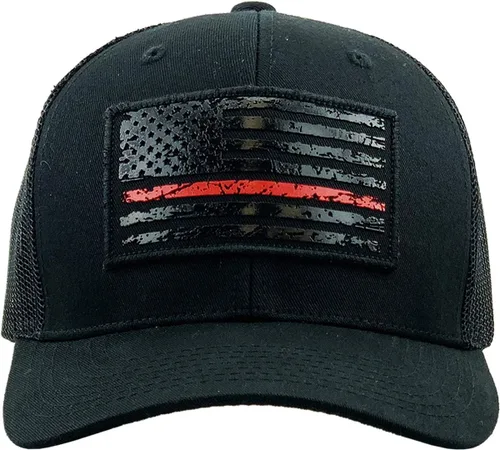 Miniatura 170 de KBETHOS Tactical Operator Collection USA Fishing Mesh Ballcap Flag Patch America Outdoors Trucker Baseball Cap