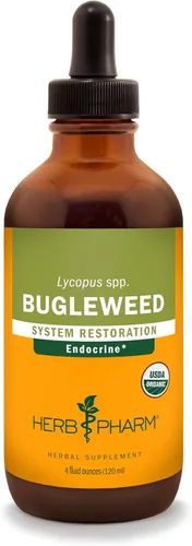 Miniatura 7 de Herb Pharm Extracto líquido de Bugleweed: Tintura orgánica de Bugleweed para soporte del sistema endocrino, sin gluten, sin OMG, vegano, suministro