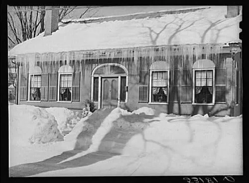 HistoricalFindings Foto: Una de las casas más antiguas de Woodstock, Vermont