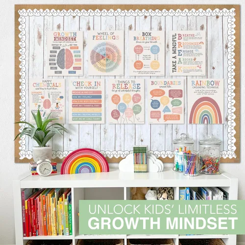Miniatura 5 de Hadley Designs 9 pósteres de salud mental para el aula, consejero escolar, oficina, decoración de oficina, terapia de salud mental, carteles