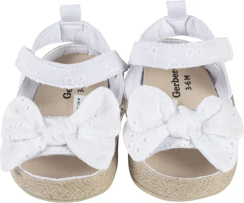 Miniatura 9 de Gerber Baby-Girl's Espadrille Sandal Crib Shoe