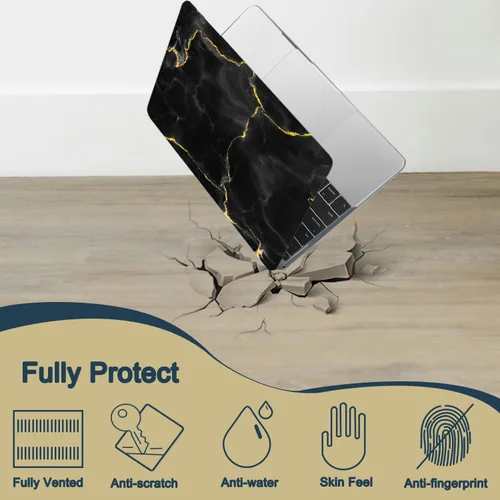 Miniatura 6 de Funda para laptop para MacBook Air de 11 pulgadas 2015 2014 2013 2012 2011 2010 A1465 A1370, diseño de plástico, duradero, protector de computadora