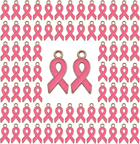 Miniatura 10 de WANDIC Colgantes de cinta, violencia doméstica, lupus, alzheimer, concientización sobre el cáncer de páncreas de aleación para la fabricación
