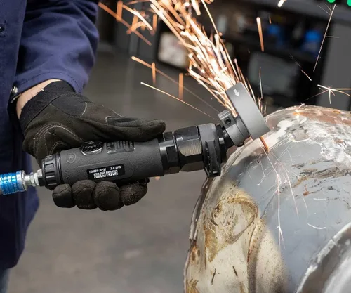 Miniatura 7 de Eastwood 3in ajustable cabeza cortó la herramienta arriba y abajo función durable del motor de aire cubierta de aluminio
