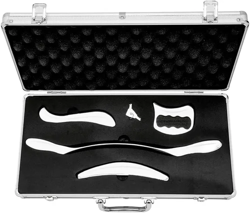 Miniatura 2 de Acero inoxidable Gua Sha Scraping Herramientas IASTM Herramientas Gran herramienta de movilización de tejidos blandos