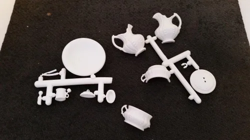 Miniatura 4 de Juego de macetas de cámara de Chrysnbon en miniatura para casa de muñecas