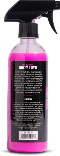 Miniatura 2 de Slick Products Detallador instantáneo de cerámica híbrida: limpia, brilla y protege las superficies del automóvil, fórmula hidrofóbica, espray