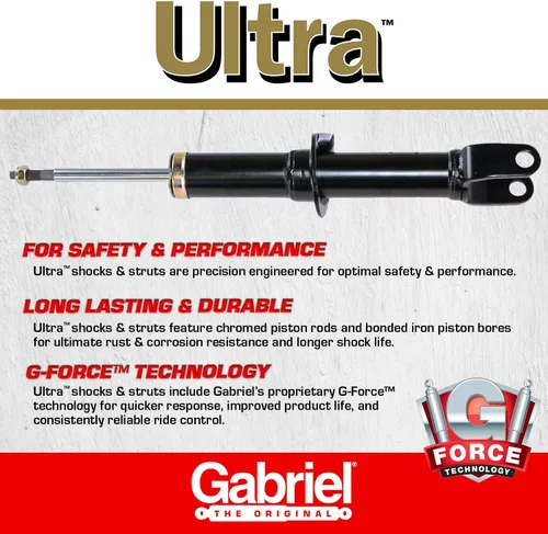Miniatura 3 de Gabriel G51077 Ultra - Puntal delantero para Toyota 4Runner 4WD 96-02, Toyota Tacoma 4WD 95-04, Toyota Tacoma Pre Runner RWD 98-04 (paquete de 1)