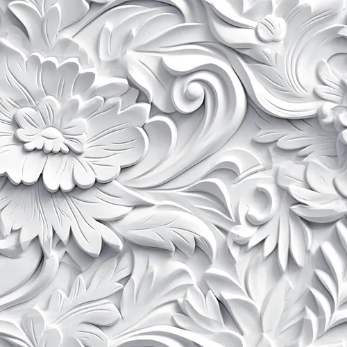 Papel tapiz floral 3D de imitación para despegar y pegar, papel tapiz moderno de plasto de plástico con flores grandes, papel de contacto blanco,