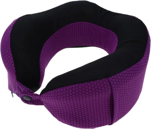 Miniatura 5 de BlackCanyon Outfitters YX006 Almohada de cuello de espuma viscoelástica contorneada Almohada de enfriamiento Avión Almohada de viaje Cuello Soporte