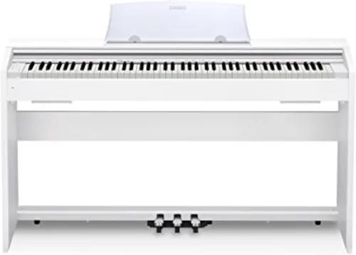 Casio Privia PX-770 - Piano digital de consola con 88 teclas pesadas | Teclas de acción de martillo escaladas Tri-Sensor II | Fuente de sonido AiR,