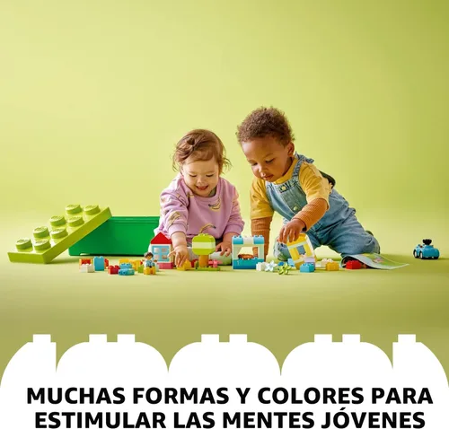 Miniatura 4 de LEGO DUPLO 10913 - Caja de ladrillos clásica con caja de almacenamiento, gran juguete educativo para niños pequeños de 18 meses y más, nuevo 2020