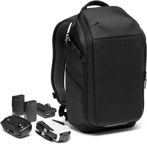 Miniatura 7 de Manfrotto Advanced Compact III Mochila para cámara y portátil, mochila para cámara sin espejo con lentes, con divisores acolchados intercambiables