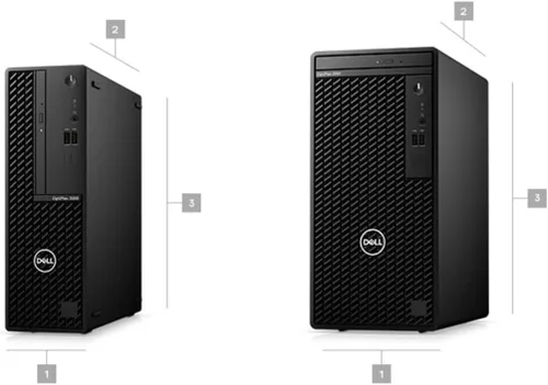 Miniatura 2 de Dell Optiplex 3090 SFF - Escritorio de factor de forma pequeño Core i5-10400 - Disco duro SSD de 512 GB - 16 GB de RAM 6 núcleos @ 4.3 GHz Win