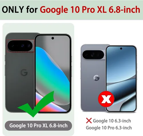 Miniatura 2 de Korecase Funda para Google Pixel 6 Pro de Servicio Pesado Resistente de Cuerpo Completo a Prueba de Arañazos a Prueba de Golpes Protección