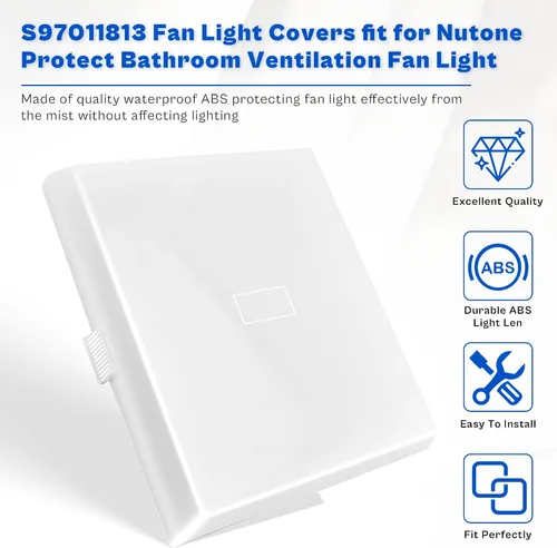 Miniatura 8 de prime&swift Lente de luz S97011813 para Broan, pieza de repuesto para cubierta de luz de baño para Broan S99110391, S99110428, S99110433, S99110438