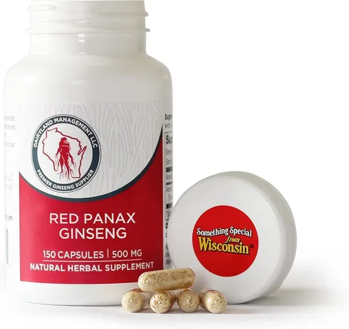 Miniatura 7 de Dairyland Cápsulas de ginseng rojo coreano Panax - 2000 mg de extracto concentrado de raíz de ginseng molido potente, sin rellenos, aglutinantes u