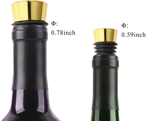 Miniatura 3 de Juego de 10 tapones para botellas de vino Kit, juego de moldes para tapones de botellas de vino de resina, accesorios, tapón de vino para moldes