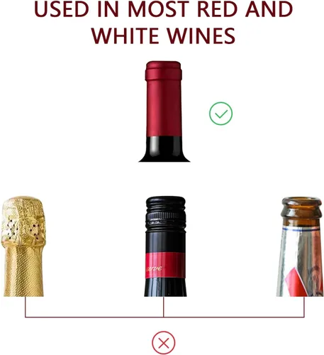 Miniatura 7 de Tapones de vino para botellas de vino con tapón de botella de vino al vacío de acero inoxidable con corchos de vino reutilizables de silicona, a