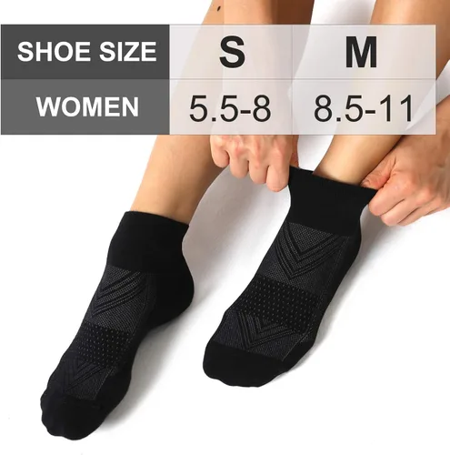 Miniatura 2 de CS CELERSPORT 6 pares de calcetines deportivos para correr para mujer