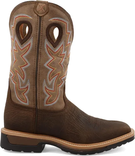 Miniatura 160 de Twisted X Botas Tech X para hombre de 12 pulgadas, botas occidentales casuales para hombre