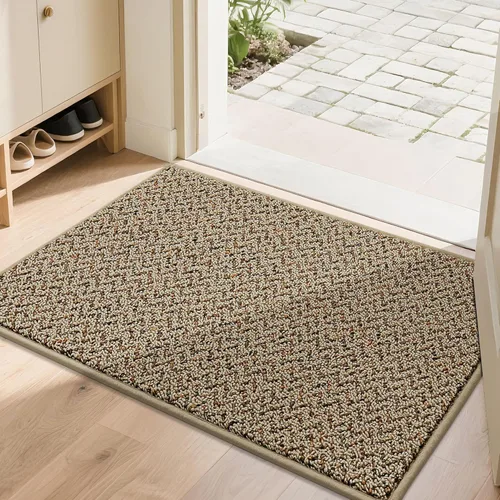 Miniatura 34 de COSY HOMEER Alfombra de pasillo de 2 pies 7 x 10 pies, antideslizante, lavable, absorbente, resistente a las manchas, alfombra para pasillo, entrada