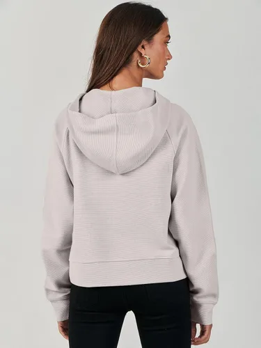 Miniatura 5 de ANRABESS Half Zip Sweatshirts Cropped Hoodies Fleece Womens Quarter Zip Up Pullover Sweaters Fall Outfits 2023 Winter Clothes