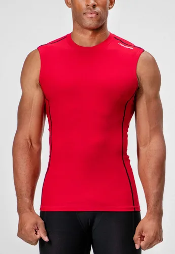 Miniatura 3 de DEVOPS Paquete de 3 camisas de compresión atléticas sin mangas para hombre