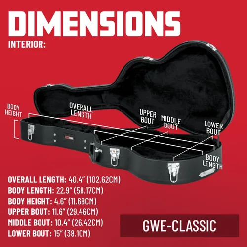 Miniatura 4 de Funda para guitarra acústica de Gator, G-PG Acoustic Pro Go Series