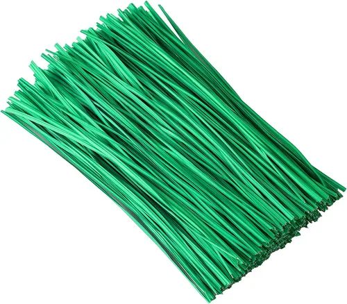 Miniatura 11 de Tangyinrd 300 lazos de plástico rojo de 5 pulgadas, bridas para cables, para bolsos, herramientas de jardinería
