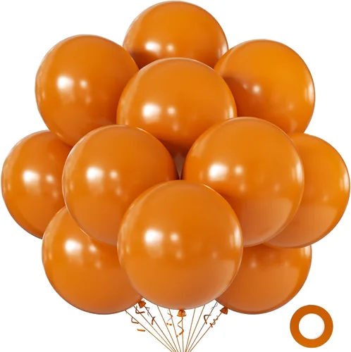 Miniatura 79 de KALOR Globos color morado ceniza de 18 pulgadas, 10 globos de látex mate, globos redondos grandes para bodas, baby shower, fiestas de cumpleaños