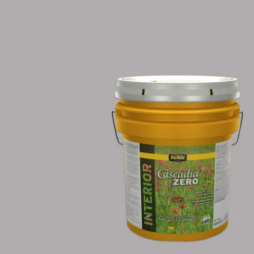 Miniatura 133 de Rodda Paint CASCADIA XL - Pintura e imprimación satinada para exteriores en uno, cuarto de galón, blanco abstracto