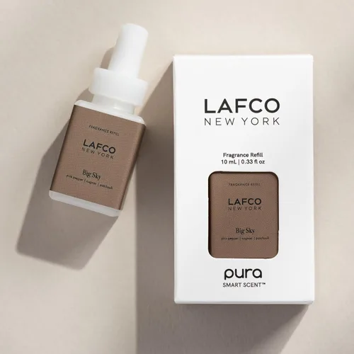 Miniatura 6 de Recarga de dispositivo inteligente LAFCO New York Pura, Big Sky - Paquete de 2 - Cada vial ofrece hasta 2 semanas de vida de fragancia - Fabricado