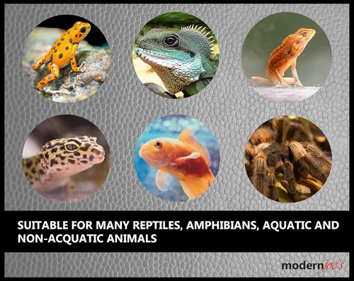 Miniatura 6 de MODERNJOE'S Refugio de cueva de piedra que oculta la casa de tortuga, cueva escondida de rocas para reptiles. Decorativo para acuarios y terrarios.