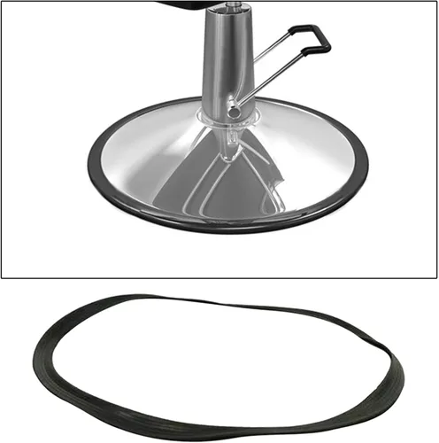 Miniatura 6 de harayaa Junta de anillo de plástico protectora para suelo con base hidráulica de salón, 22.8 pulgadas