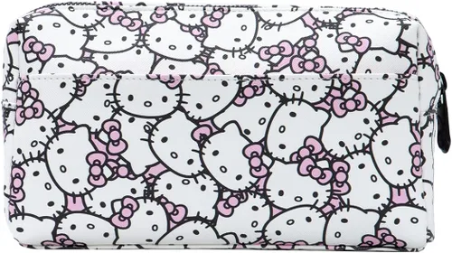 Miniatura 3 de Impressions Vanity Hello Kitty - Bolsa de cosméticos con piel sintética impermeable, bolsa con cremallera para artículos de tocador