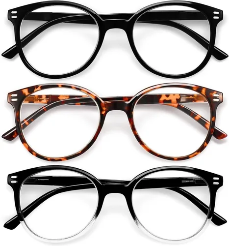 Miniatura 14 de GIBLOGO Reading Glasses for Women/Men Eye Glasses Blue Light Reading Glasses Cheaters Eyeglasses