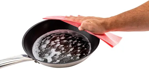 Miniatura 4 de Restaurantware RW Clean - Paños de limpieza reutilizables de 23.6 x 11.8 pulgadas, 10 toallitas multiusos para platos, duraderos, lavables a