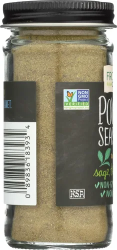 Miniatura 6 de Frontier Co-op Condimento para aves de corral sin sal, botella de 1.34 onzas, mezcla de salvia, tomillo y cebolla, perfecto para aves de corral