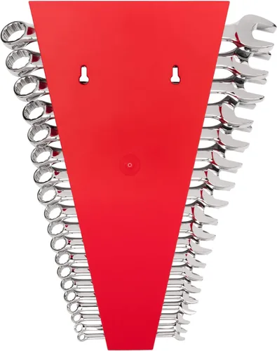 Miniatura 4 de TEKTON Juego de llaves combinadas con estante, 19 piezas (0.236-0.945 in) WCB91202