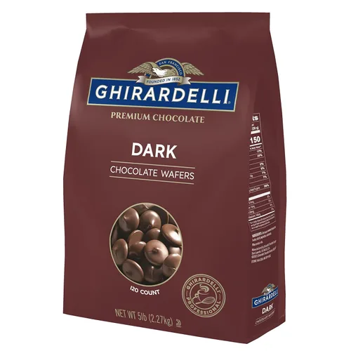 Miniatura 12 de Ghirardelli Chocolate Company - Mini chips barista de chocolate oscuro, 10,000 por libra, bolsa de 5 libras (paquete de 1)