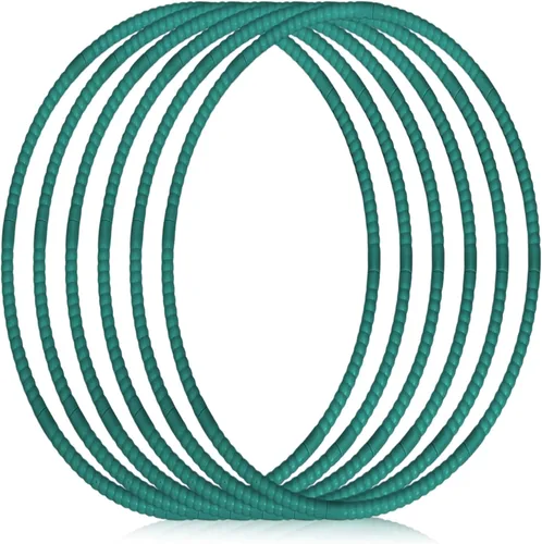Miniatura 18 de Shappy - 6 piezas de aros de ejercicio desmontables ajustables, juguete de plástico, juguetes de patio de juegos, aros circulares