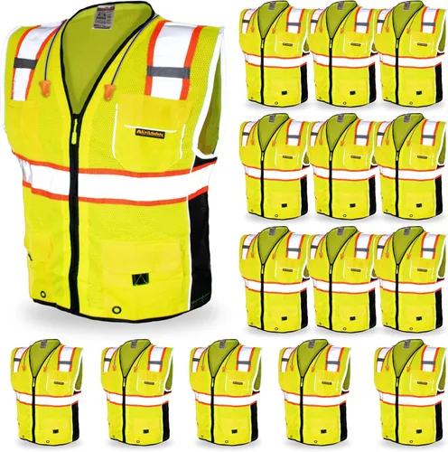 Miniatura 12 de KwikSafety - Charlotte, NC - CLASSIC & SUPREME Safety Vest [Jumbo Pocket] Class 2 Work PPE ANSI Tested OSHA Compliant