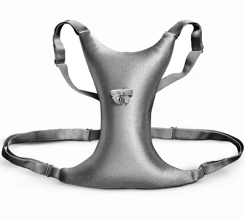 Intimia Almohada de pecho para arrugas en el pecho y dormir de costado - Almohada de pecho para prevención de arrugas y apoyo de los senos (plata)