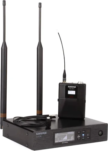 Miniatura 2 de Shure Sistema de micrófono inalámbrico QLXD14/83 con Bodypack y micrófono Lavalier omnidireccional WL183
