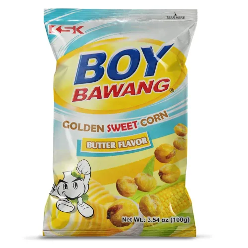 Miniatura 3 de Boy Bawang Cornick, Butter - Nueces de maíz crujientes, sabrosas y sin gluten, 3.54 onzas (3.53 oz), paquete de 3