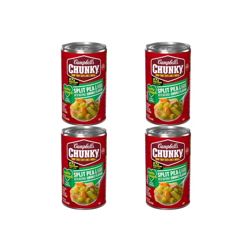 Miniatura 13 de Campbell's Chunky Sopa Healthy Request, sopa de guisantes partidos con jamón, lata de 19 onzas