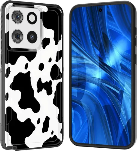 Miniatura 37 de Funda para Moto G 5G 2023, [probada en caídas de grado militar], resistente, resistente, resistente, a prueba de golpes, funda protectora