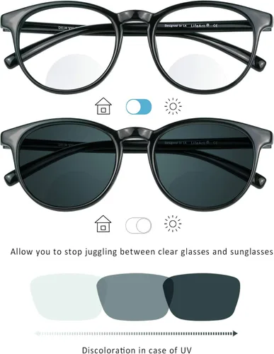 Miniatura 3 de LifeArt - Lentes con bloqueo de luz azul para leer en el computador
