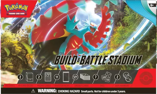 Miniatura 2 de Pokémon TCG: Escarlata y violeta: Paradox Rift: Estadio de construcción y batalla